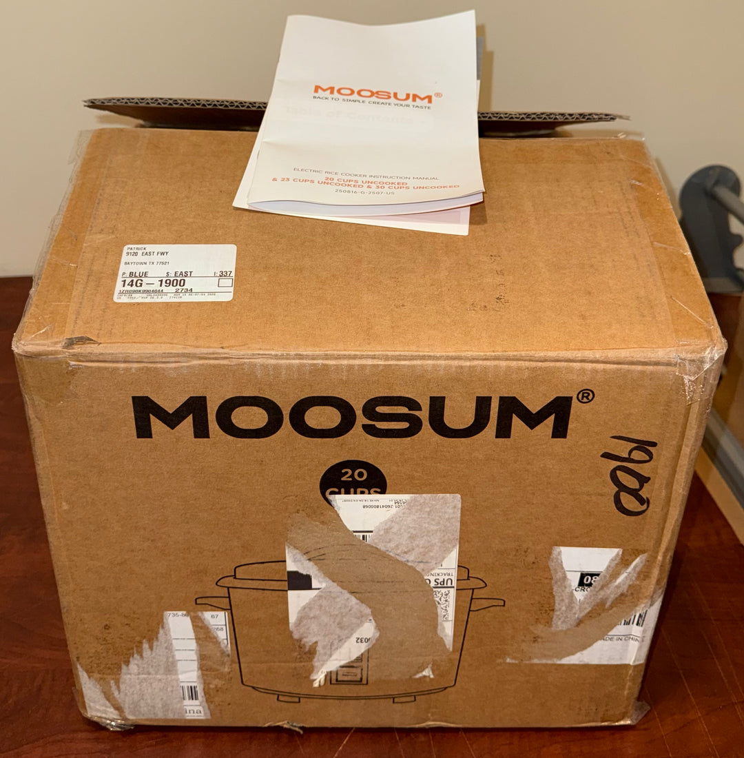 MOOSUM Commercial Rice Cooker, Large Capacity