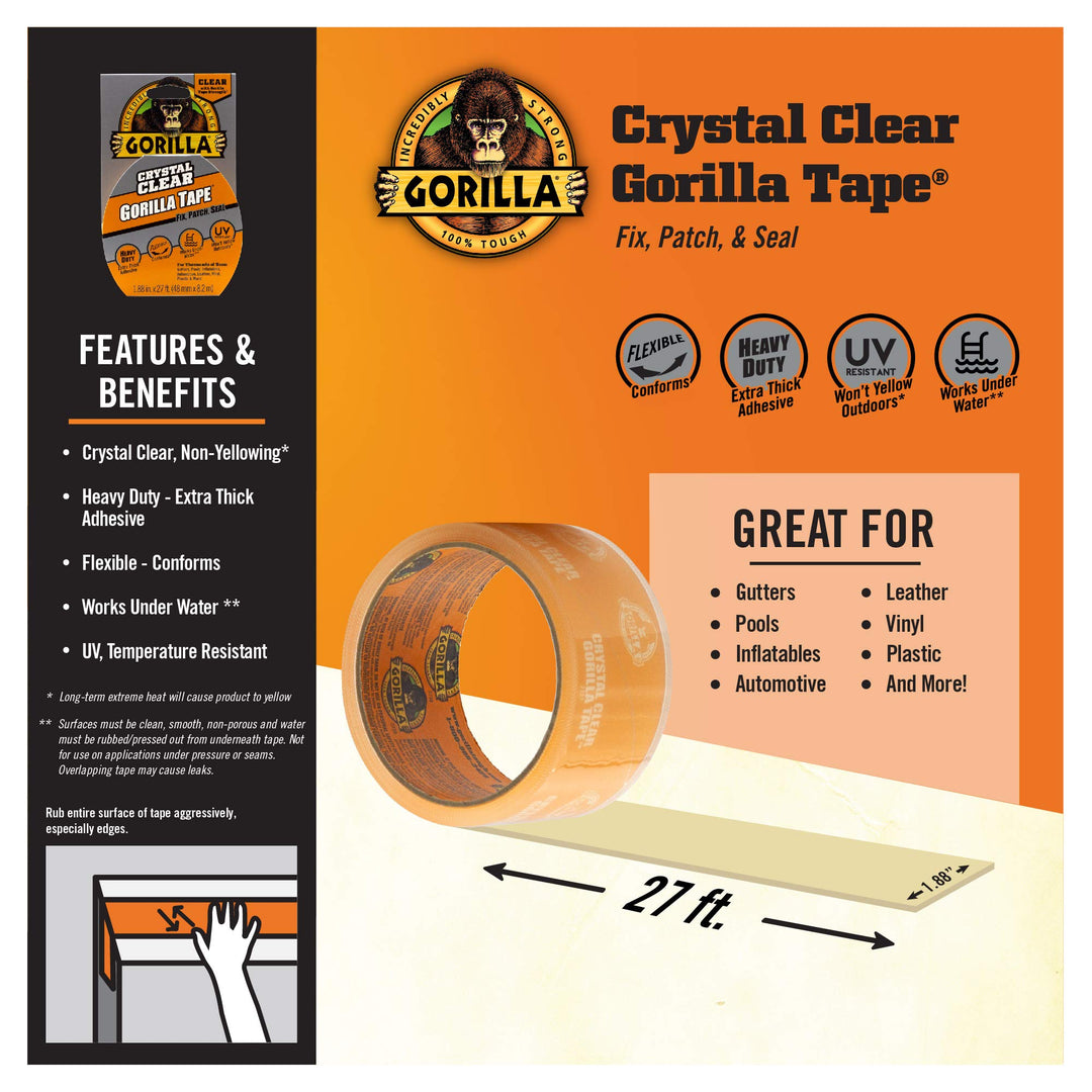Lot # 1683 Gorilla Duct Tape $12.23