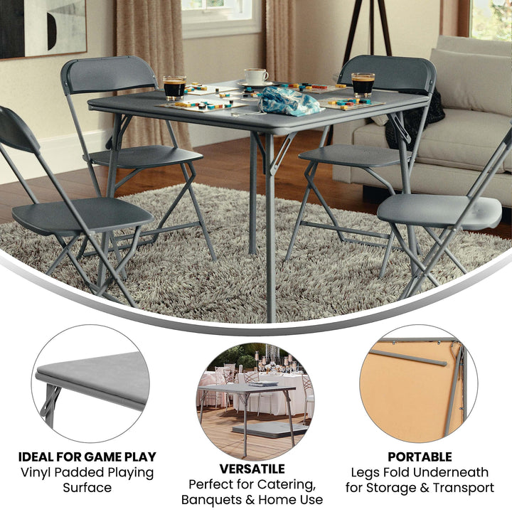 Lot # 2070 Flash Furniture Madelyn Folding Tables $57.00