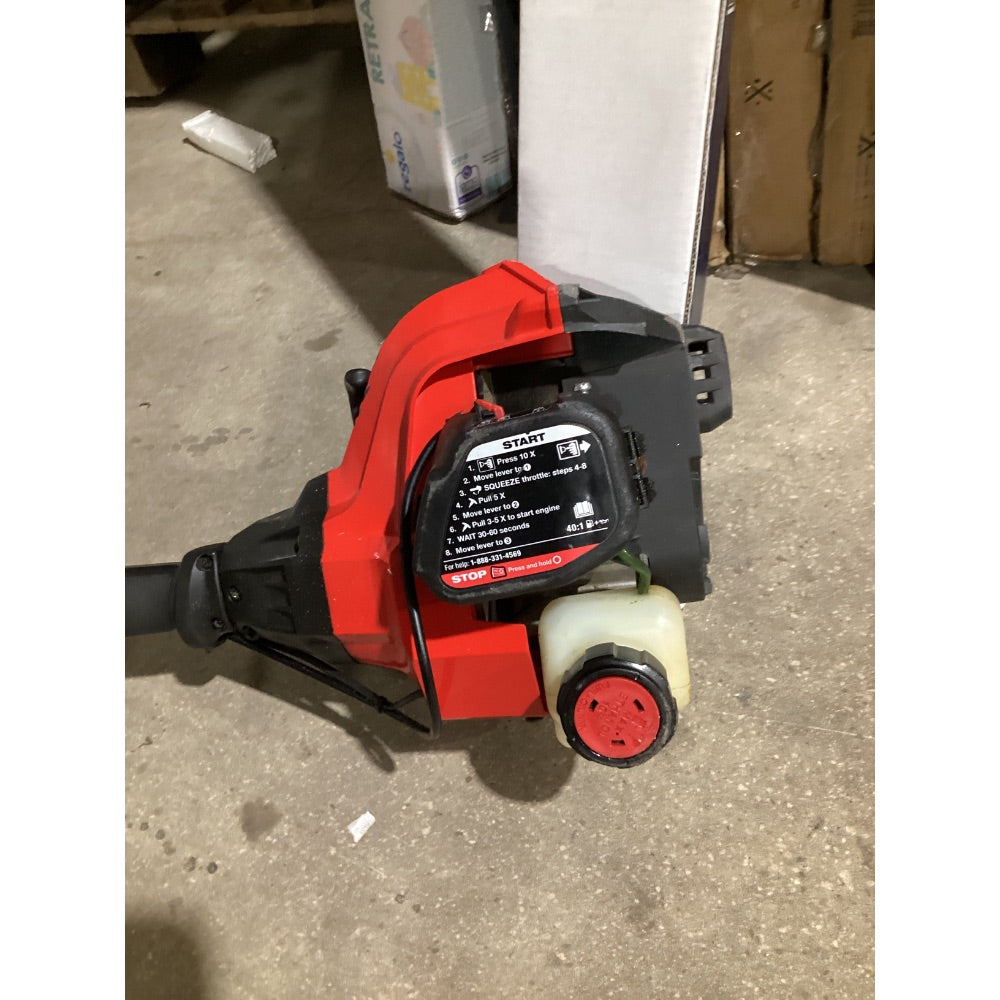 Lot # 1419 Gas String Trimmer - Straight Shaft, 2-Cycle Engine, Red and Black