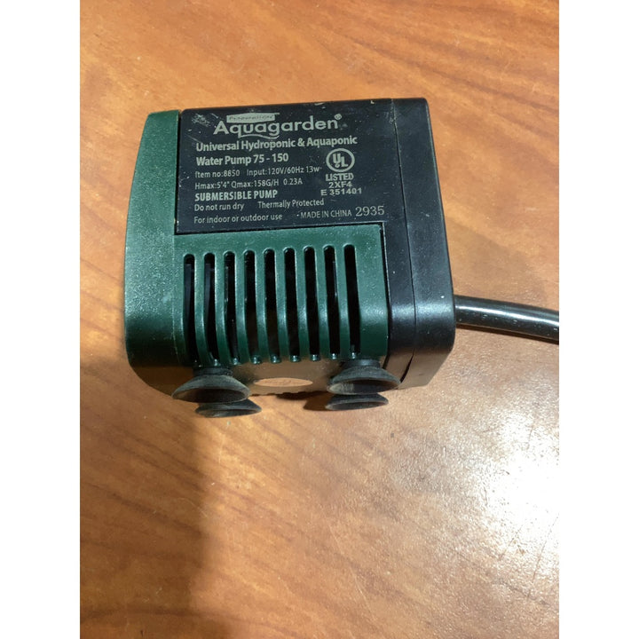 Lot # 929 Aquagarden Submersible Water Pump 485 $20