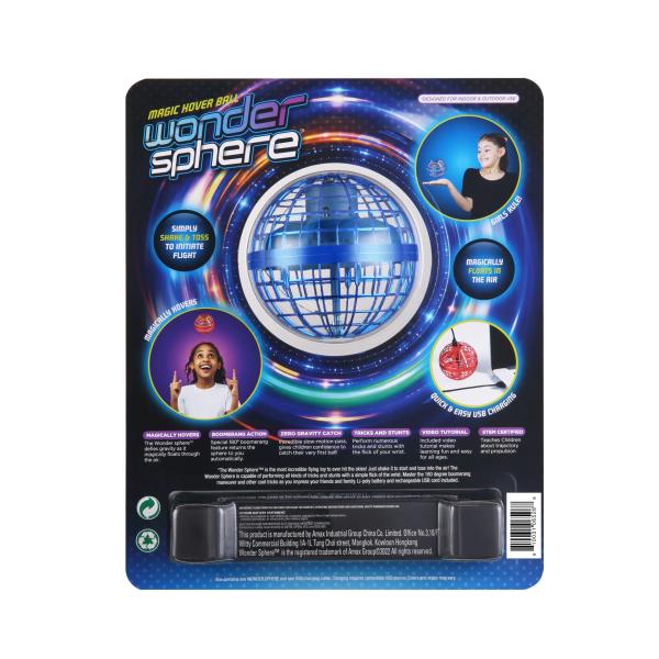 Lot # 939 Wonder Sphere Flying Spinner Ball $30