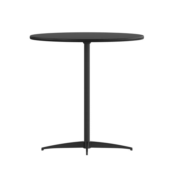 Lot # 1661 Lars Black 30'' Round Wood Cocktail Table $140