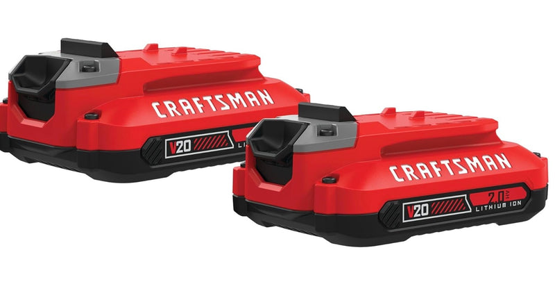 CRAFTSMAN V20 20-V Lithium-ion Battery 2 Pack