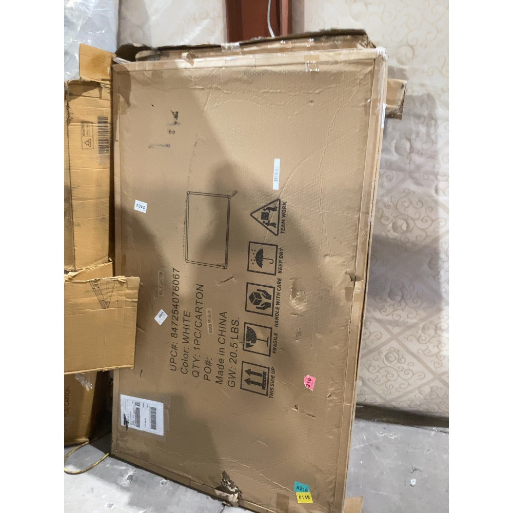 Lot # 2288 Flash Furniture White Dry-Erase Board $163.86