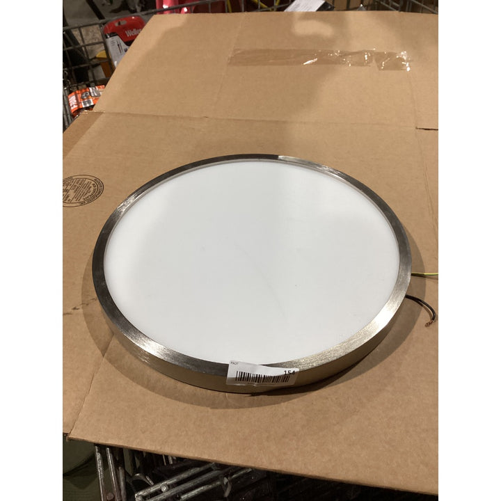 Lot # 154 LED Flush Mount Light MXL1070-L20K9027 BNWhite