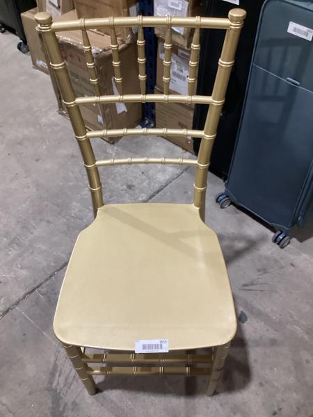 Lot # 1615 Tiffany Gold chair $98