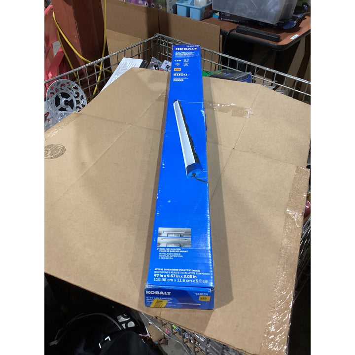 Lot # 131 KOBALT 6000 Lumen White Shop Light $59.00