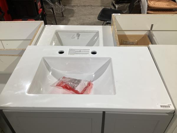 Lot # 2135 Vanity Atelier 30'' bathroom vanity sink base $245