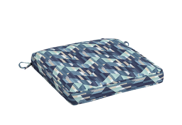 Lot # 1460 Style Selections Geo Patio chair cushion $25
