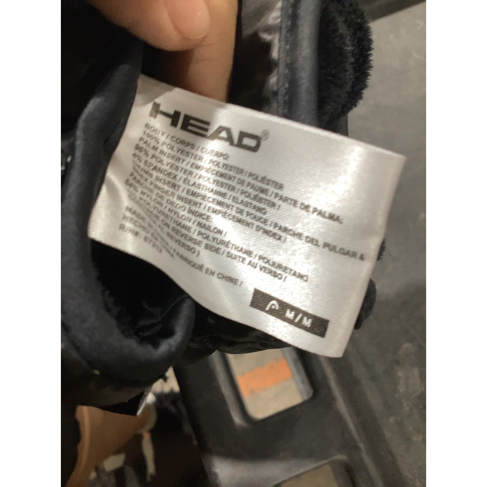 Lot # 278 HEAD Gloves Waterproof Black $20.00