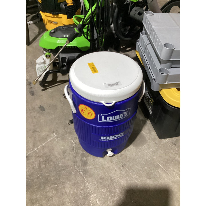 Lot # 2497 Igloo Water Cooler $5.00