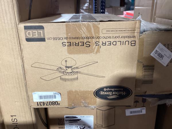 Lot # 1655 Harbor Breeze 42 in Indoor Ceiling Fan $66