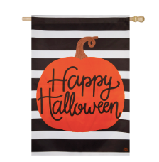 Lot # 61 Style Selections 2-ft W x 4-ft H Fall House Flag