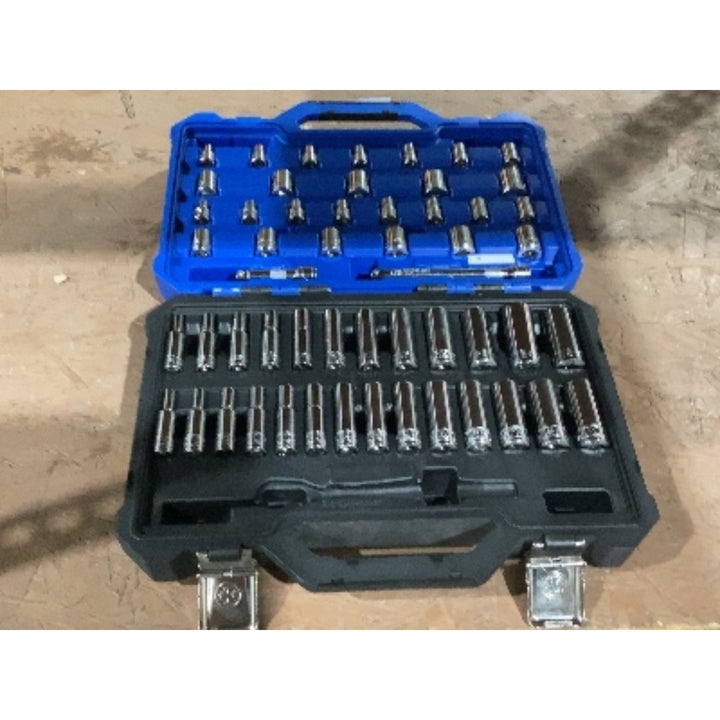 Lot # 520 Kobalt 80-Pc Socket Set $100