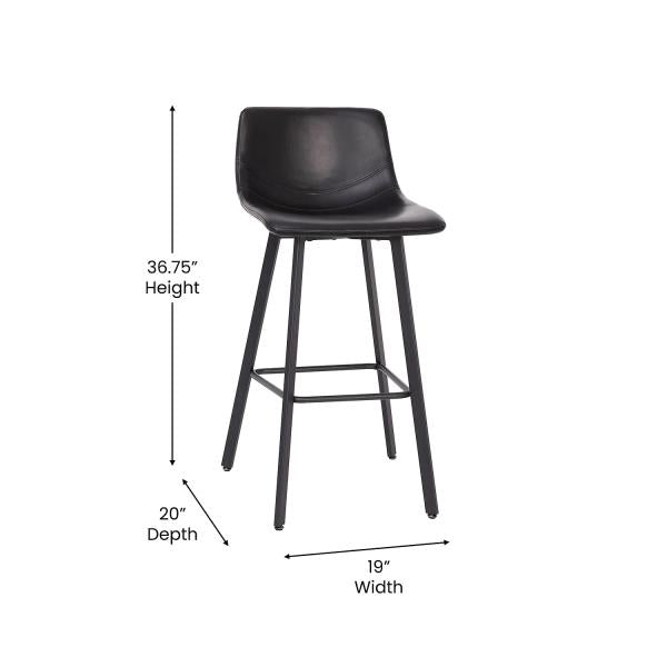 Lot # 1663 Modern Armless Counter Height Stools $217