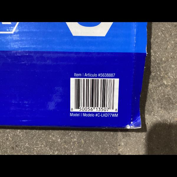 Lot # 1449 KOBALT Black C-LKD77WM Wire Grid Decking $25
