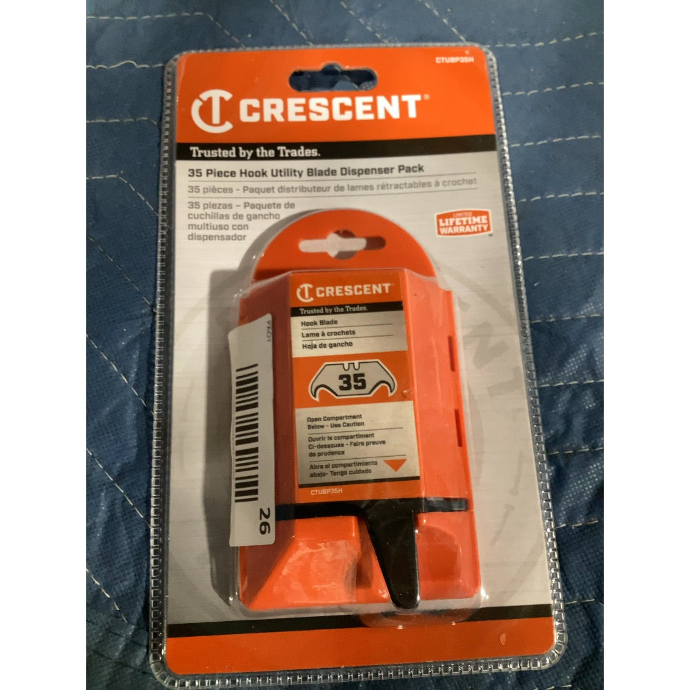 Lot # 26 Crescent Utility Blades $7.00