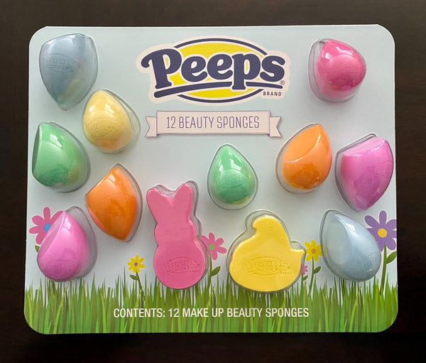 Peeps Beauty Blender Makeup Sponges-12 Pack Easter Style