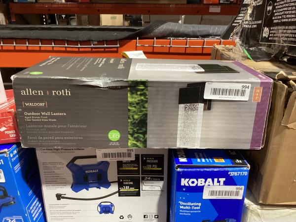 Lot # 994 Origin21 Waldorf LED Wall Lantern $80