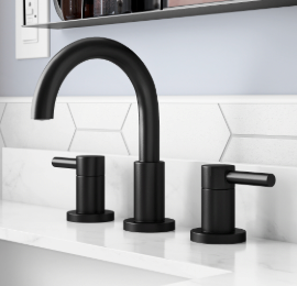 Lot # 1519 allen + roth Bathroom Sink Faucet with Drain $115