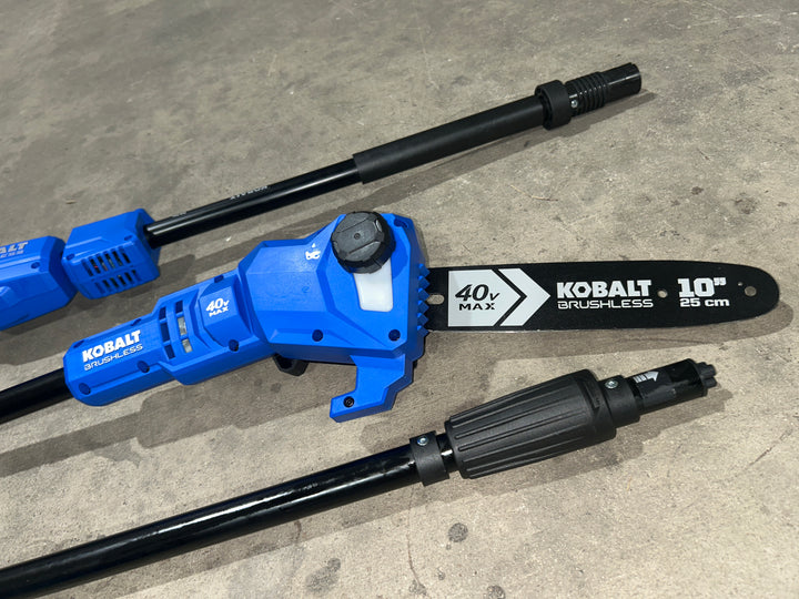 Kobalt Gen4 40-volt 10-in 2 Ah Battery Pole Saw (Battery and Charger Included) (used)