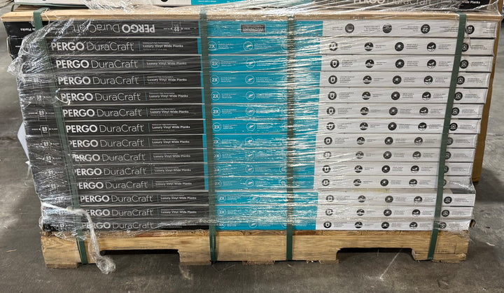 Pergo DuraCraft Galway Oak Waterproof Click Lock Luxury Vinyl Plank Flooring