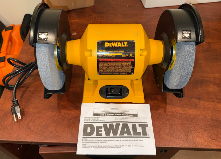 DEWALT 8 In. Bench Grinder
