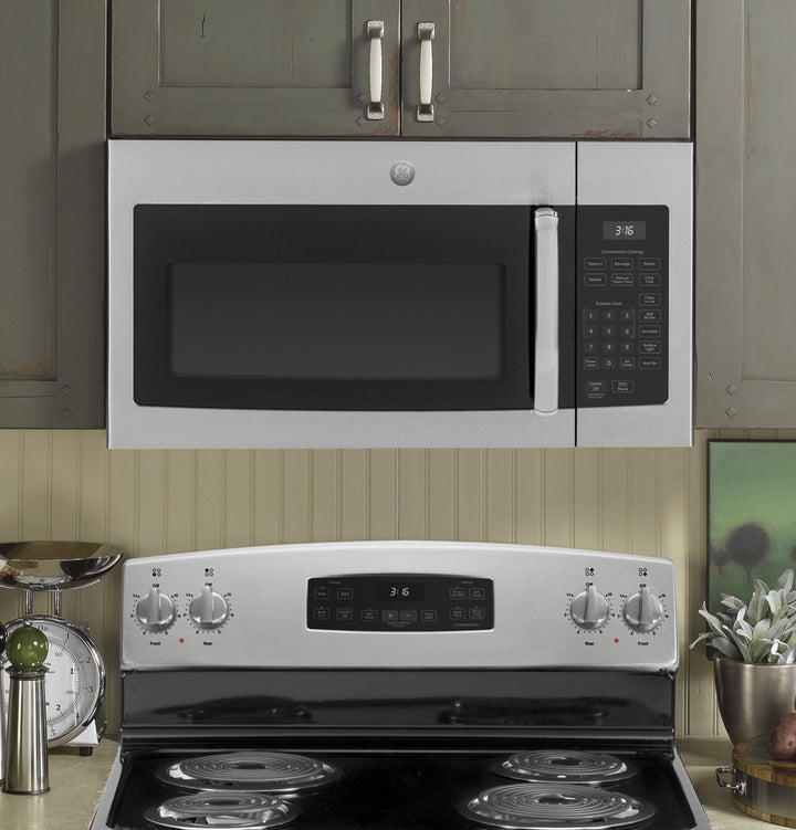 GE 1.6 cu. ft. Over-the-Range Microwave in Stainless Steel