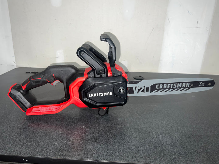 CRAFTSMAN V20 20-volt max 12-in Battery 5 Ah Chainsaw (Battery AND Charger NOT INCLUDED) (Bare Tool) (Used)