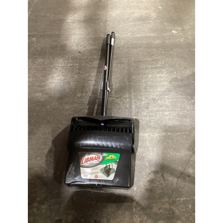 Lot # 1027 Libman High Power Upright Dustpan - Long Handle, Black