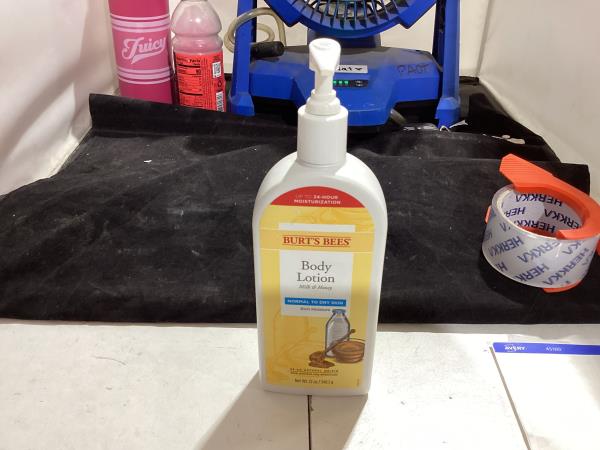 Lot # 78 Burts Bees Body Lotion for Normal to Dry Skin with Milk & Honey, 12 Oz (Package May Vary)