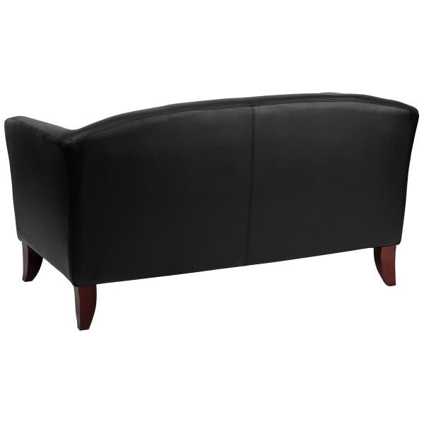 Lot # 1896 HERCULES ImperialSeries BlackLeather Loveseat $861