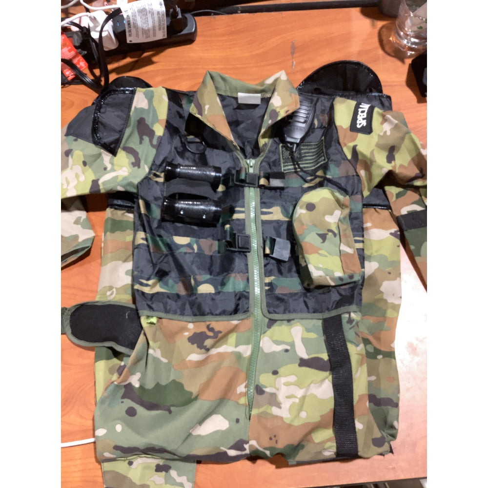 Lot # 126 Teetot  Co. Camouflage Costume $30.00