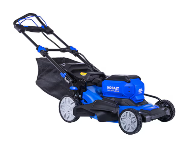 Lot # 2110 Kobalt Self Propelled Battery Walk Mower $320