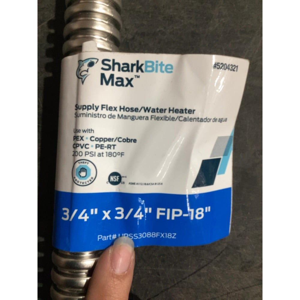 Lot # 902 Sharkbite Max Supply Flex Hose