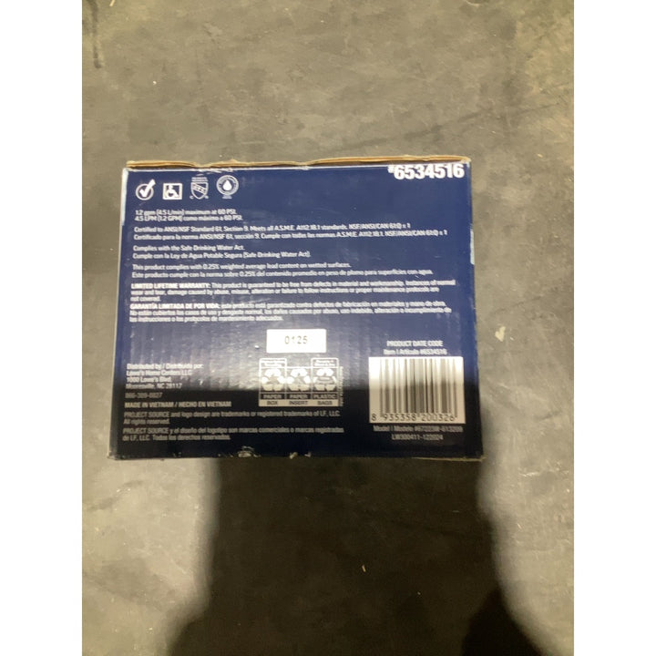 Lot # 1251 Project Source Bathroom Sink Faucet $33