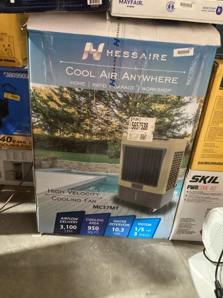 Lot # 1974 Hessaire High Velocity Cooling Fan $699