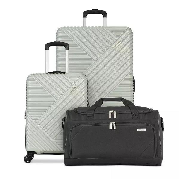 Lot # 1567 American Tourister Ellipse NXT 2.0 Hardside Luggage & Duffel Bag 3-piece Set, Green