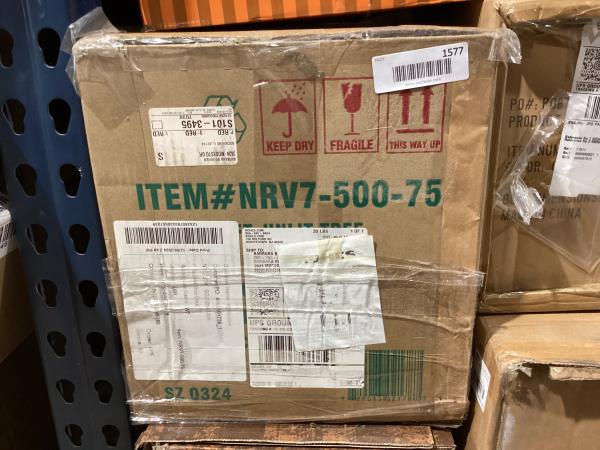 Lot # 1577 National Tree Company Artificial Full Christmas Tree, Green, North Valley Spruce, Includes Stand, 7.5 Feet