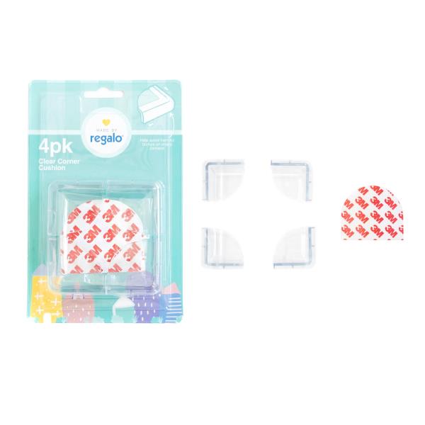 Lot # 232 Home Safety Corner Cushion 4pk, Award-Winning Brand, Babyproofing Essential, Clear