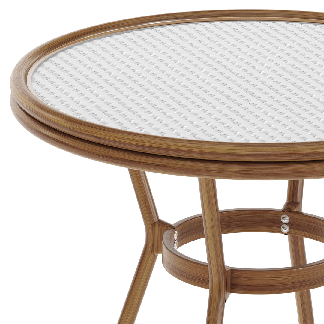 Lot # 2066 Flash Furniture Patio Bistro Tables $237.99