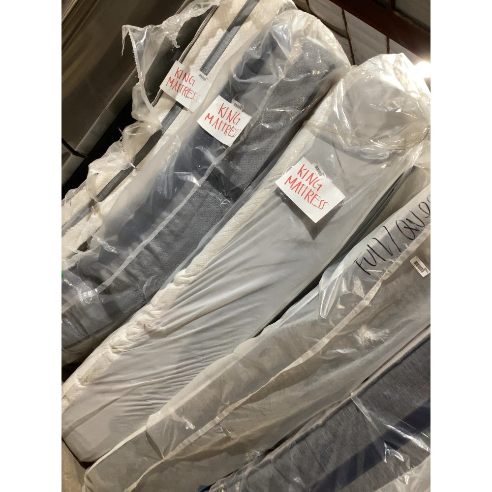 Lot # 2365 Gray King Mattress $200
