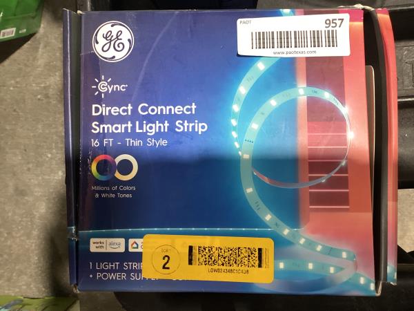 Lot # 957 GE GE CYNC Smart LED Full Color Light Strip