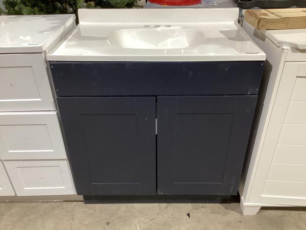 Lot # 2219 Project Source 30in Sink Bathroom Vanity $199