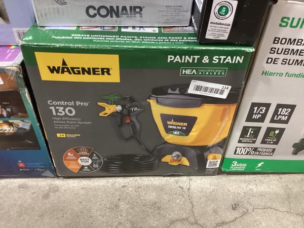 Lot # 114 Wagner Control Paint Sprayer $260