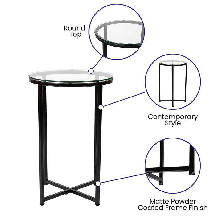 Lot # 1221 Flash Furniture End-Table $69.94