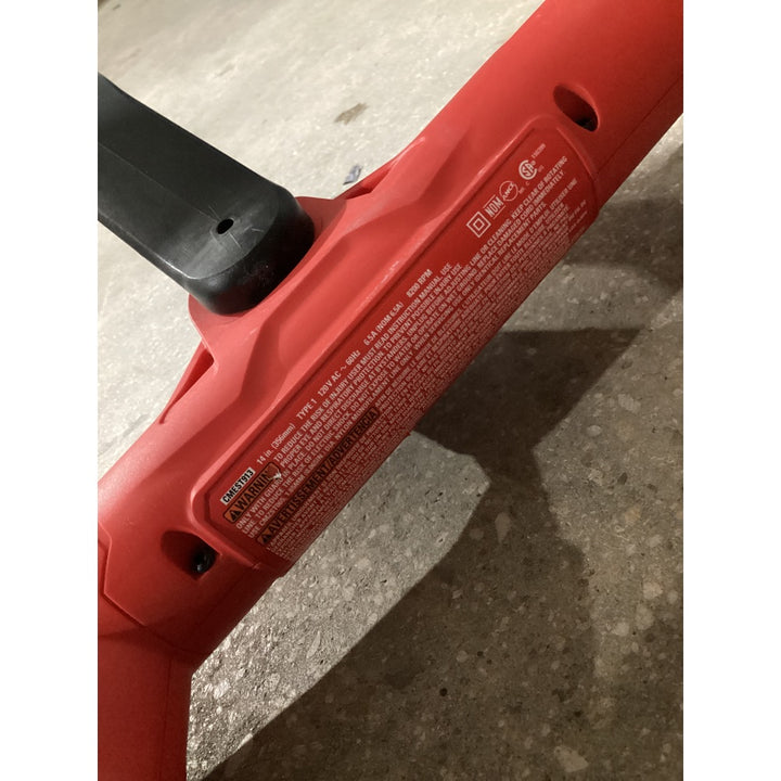 Lot # 1449 CRAFTSMAN CMEST913 13-inch Electric String Trimmer - 5.5A, 6200 RPM, Red/Black