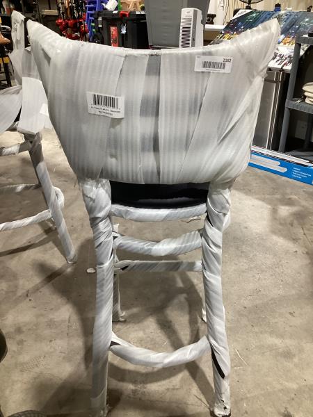 Lot # 2162 	Flash Furniture Ladder Back Metal Height Chair $80