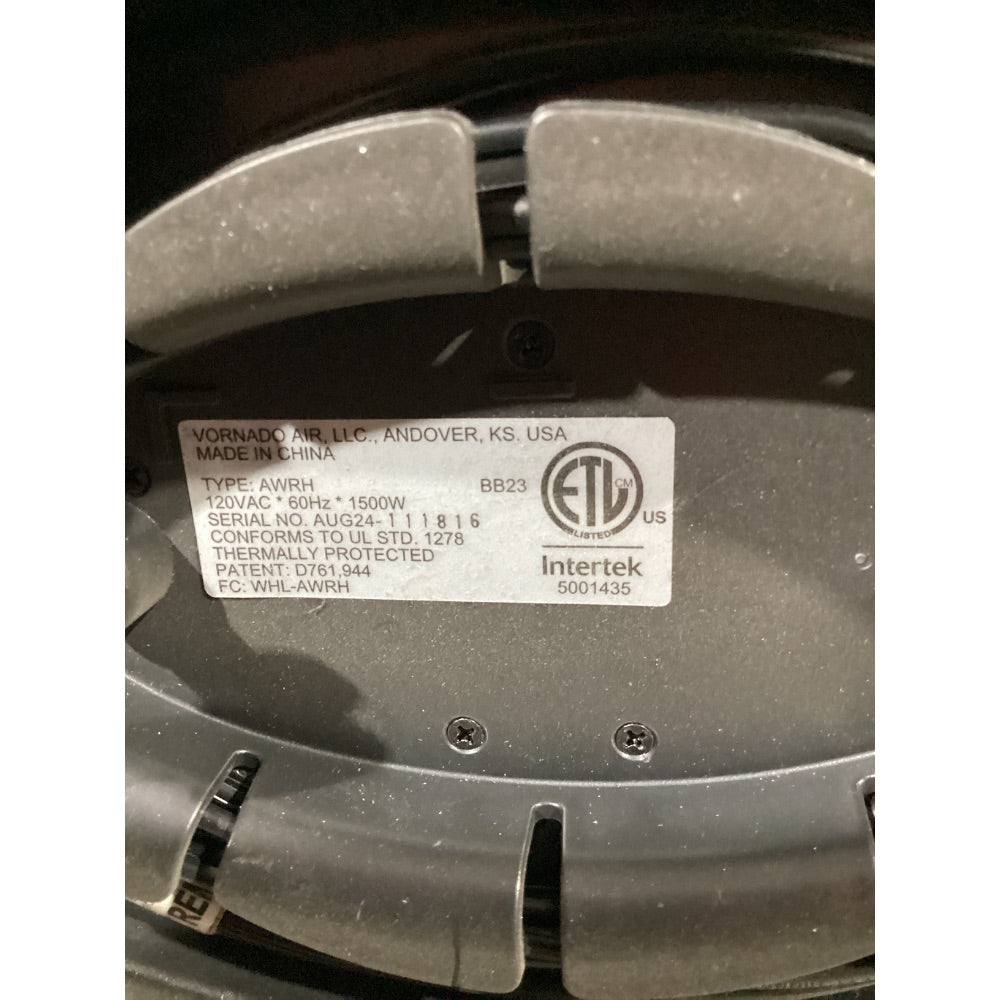 Lot # 392 Vornado Heater $39.00